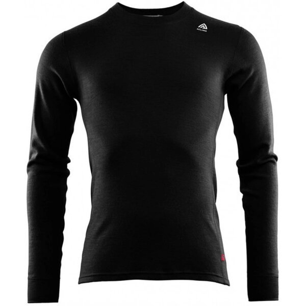 Термокофта мужская Aclima WarmWool 200 Crew Neck Men Jet Black XXXL фото 