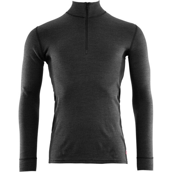 

Термокофта мужская Aclima WarmWool 200 Mock Neck Men Marengo/Jet Black S