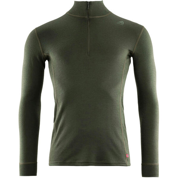 

Термокофта мужская Aclima WarmWool 200 Mock Neck Men Olive Night M