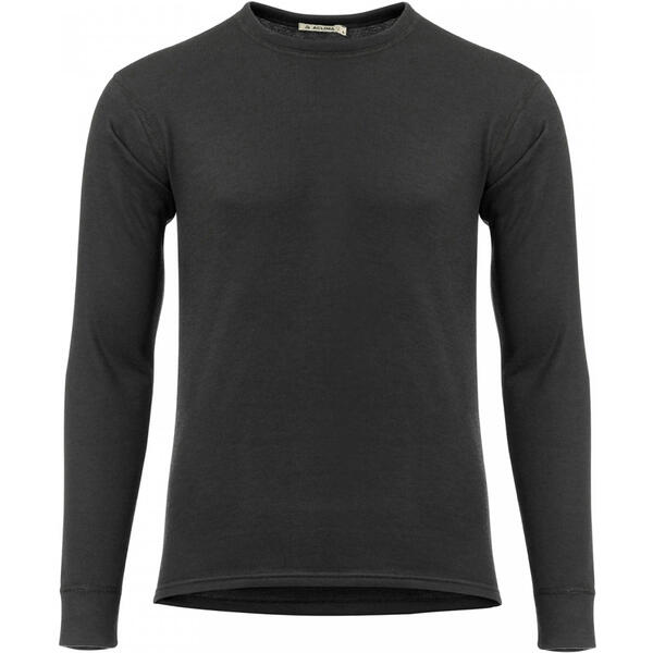 Термокофта мужская Aclima WoolTerry 220 Crew Neck Jet Black XXXL фото 