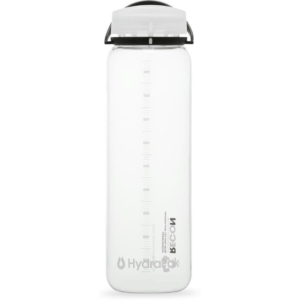 Пляшка для води HydraPak Recon 1 л Black/Whiteфото