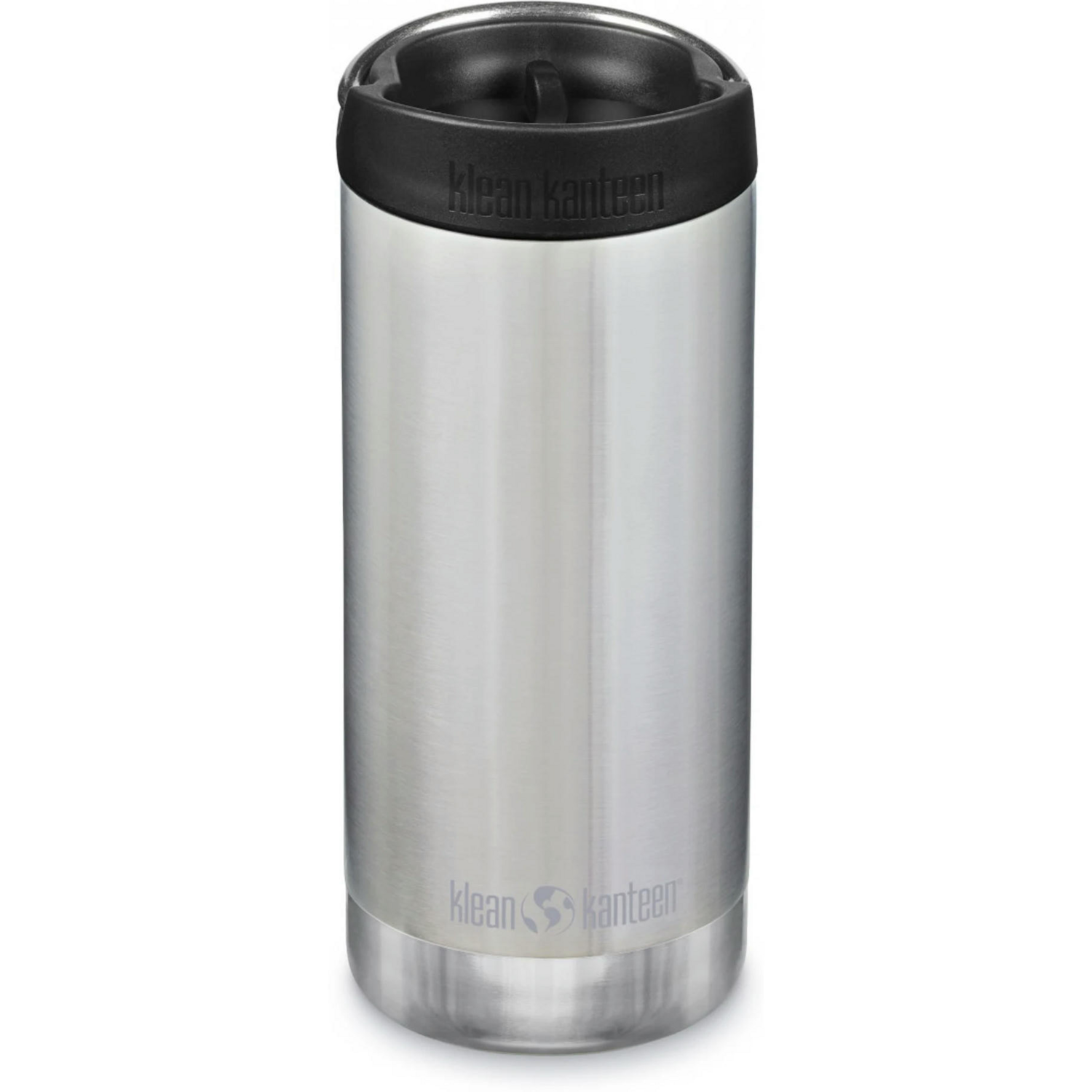 Термокружка Klean Kanteen TKWide Cafe Cap 355 мл Brushed Stainless фото 
