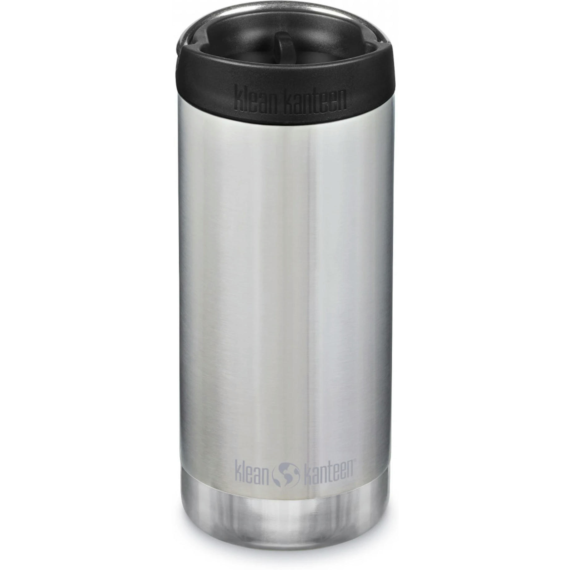Термокружка Klean Kanteen TKWide Cafe Cap 355 мл Brushed Stainless фото 1