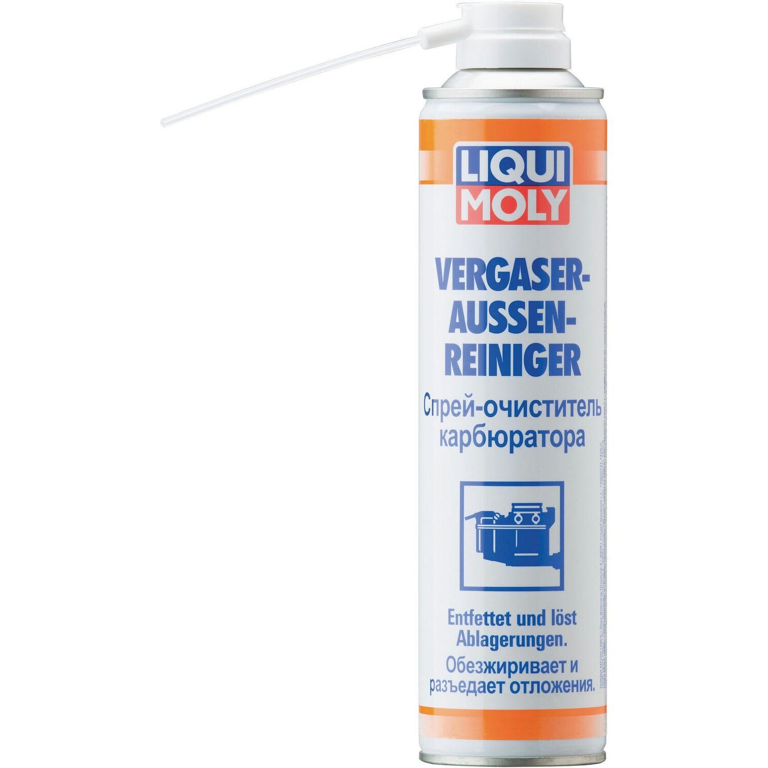 Очищувач Liqui Moly очисник поверхні карбюратора Vergaser-Aussen-Reiniger 0,4л (4100420039188)фото