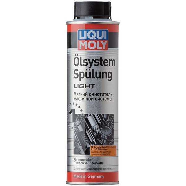 

Очиститель Liqui Moly мягкий для масляной системы Olsystem Spulung Light 0,3л (4100420075902)