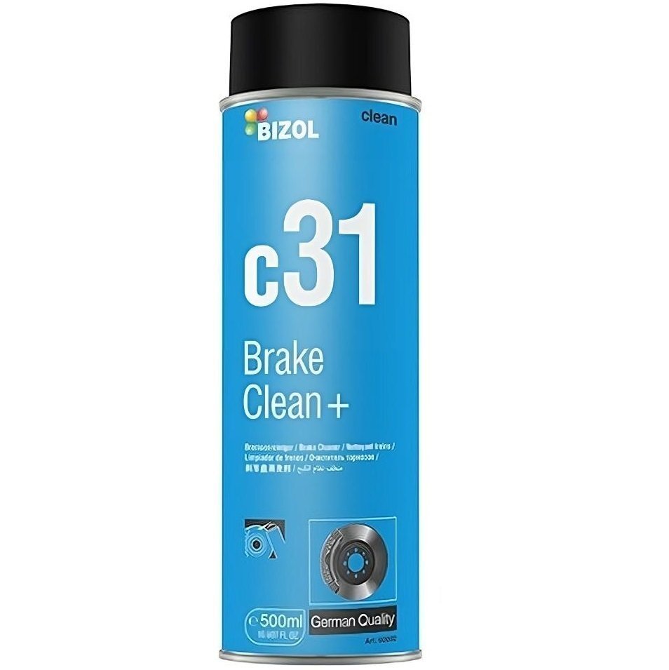 Очиститель Bizol для тормозов Brake Clean+ c31 0,5л (B80002) фото 