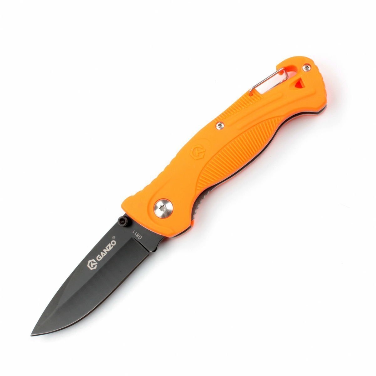 Нож складной Ganzo G611 оранжевый фото 1