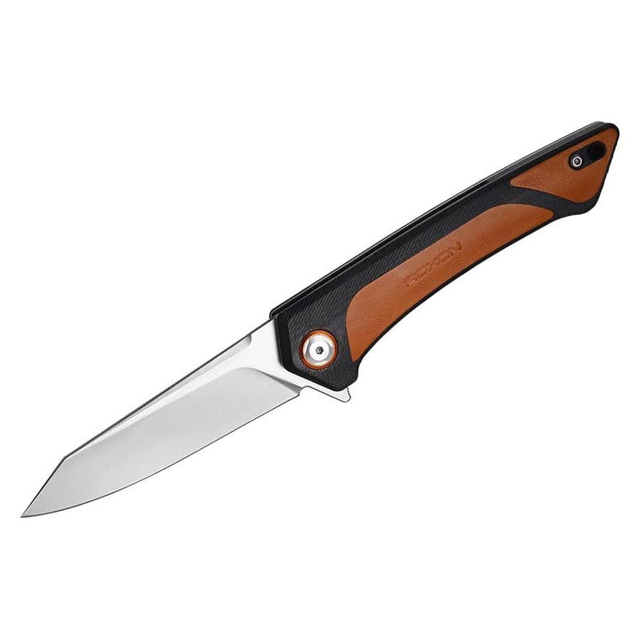 Нож складной Roxon K2 лезвие D2, коричневый фото 