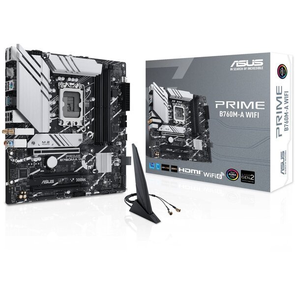 

Материнcкая плата ASUS PRIME B760M-A WIFI s1700 (90MB1EL0-M1EAY0)