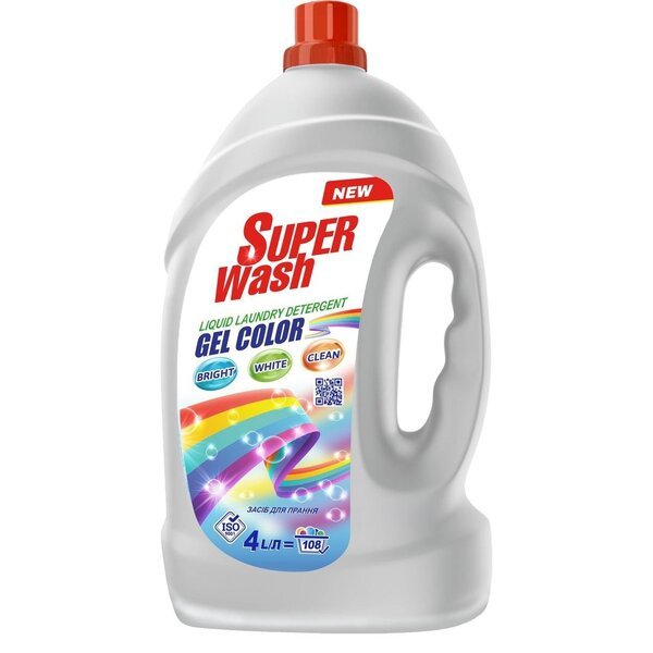 

Гель для стирки Super Wash Color 4л