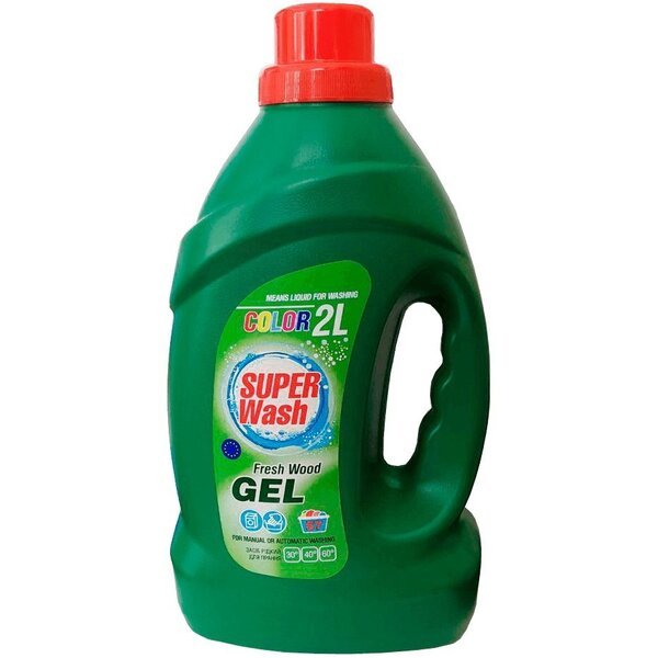 

Гель для стирки Super Wash Color Fresh Wood 2л