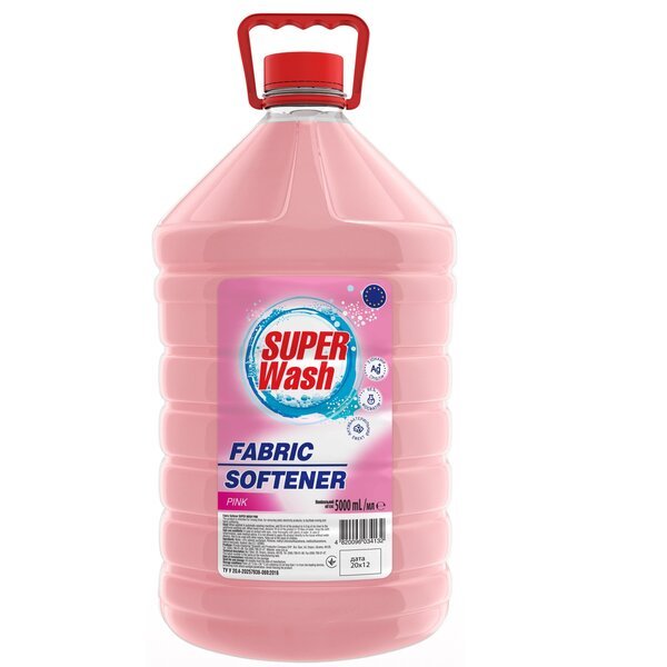 

Кондиционер-ополаскиватель Super Wash Pink 5л