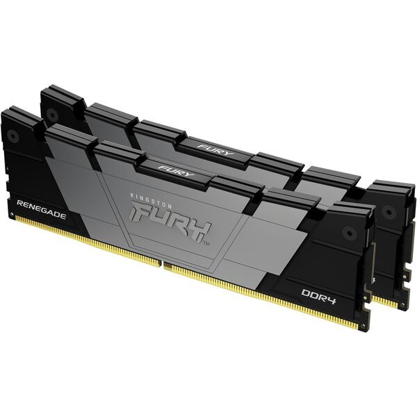 Акція на Память ПК Kingston DDR4 32GB KIT (16GBx2) 4266 FURY Renegade (KF442C19RB12K2/32) від MOYO