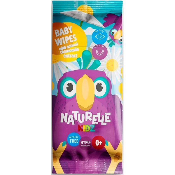 

Влажные салфетки детские Naturelle Kidz Ромашка 10шт