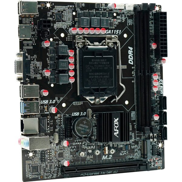 

Материнская плата AFOX IB250-MA4 s1151 B250 2xDDR4 D-Sub HDMI mATX