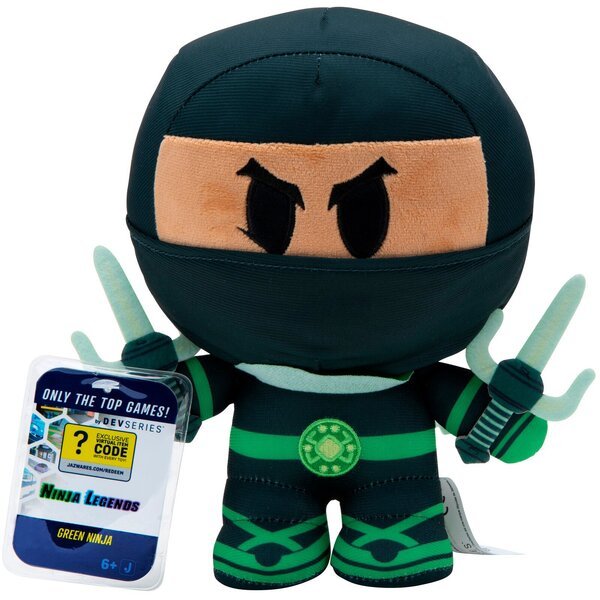 Акція на Мягкая игрушка DevSeries Collector Plush Ninja Legends: Green Ninja від MOYO