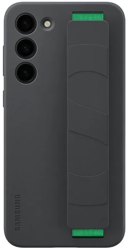 Чехол Samsung для Galaxy S23+ (S916), Silicone Grip Case Black (EF-GS916TBEGRU) фото1