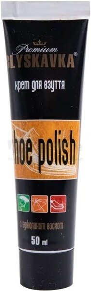 

Крем для обуви Blyskavka бесцветный 50мл