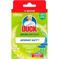 Диски чистоты для унитаза Duck Цитрусовый бриз сменный блок 2шт