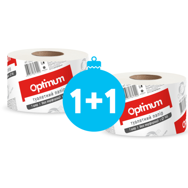 

Туалетная бумага PRO service Optimum однослойная 100м