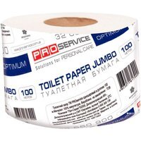Туалетная бумага PRO service Optimum однослойная 100м