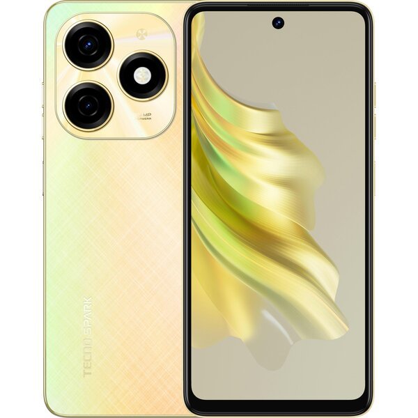 Акція на Смартфон TECNO Spark 20 (KJ5n) 8/128 Neon Gold від MOYO