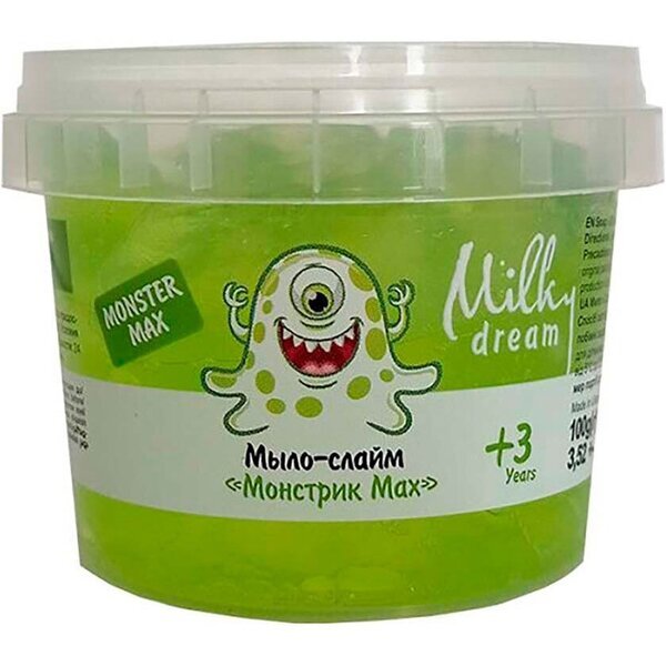 

Детское мыло-слайм Milky Dream Kids Монстрик Мах 100г