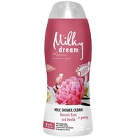 Молочний крем-гель для душу Milky Dream Дамаська троянда та ваніль 300мл
