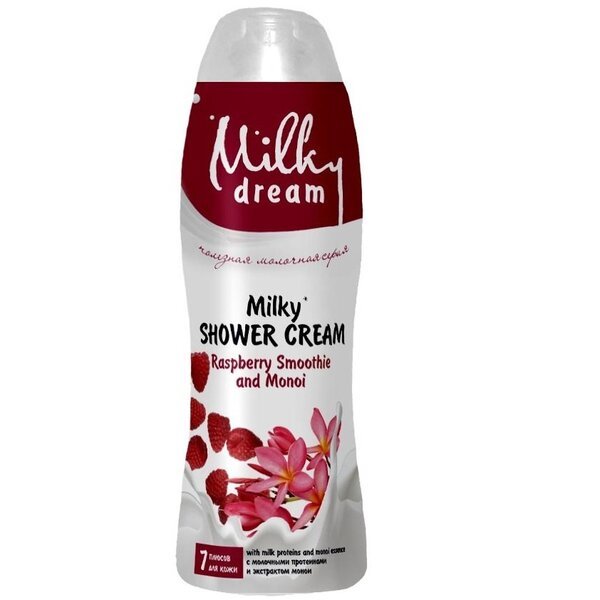 

Молочный крем-гель для душа Milky Dream Малиновый смузи и монои 500мл