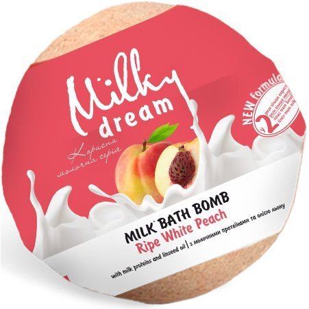 

Бомба для ванн молочная Milky Dream Спелая клубника 100г