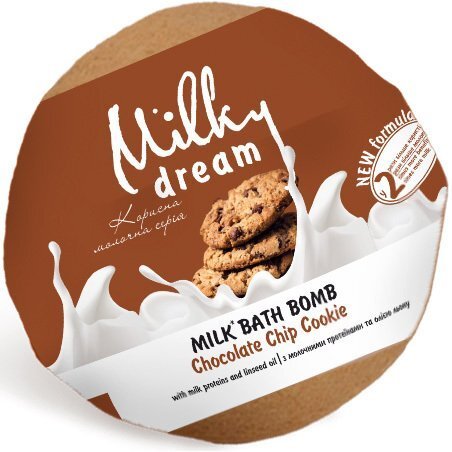 

Бомба для ванн молочная Milky Dream Шоколадное печенье 100г