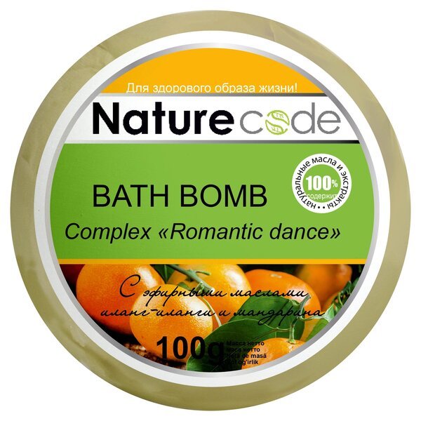 Бомба для ванн Nature Code Сomplex Romantic dance 100г