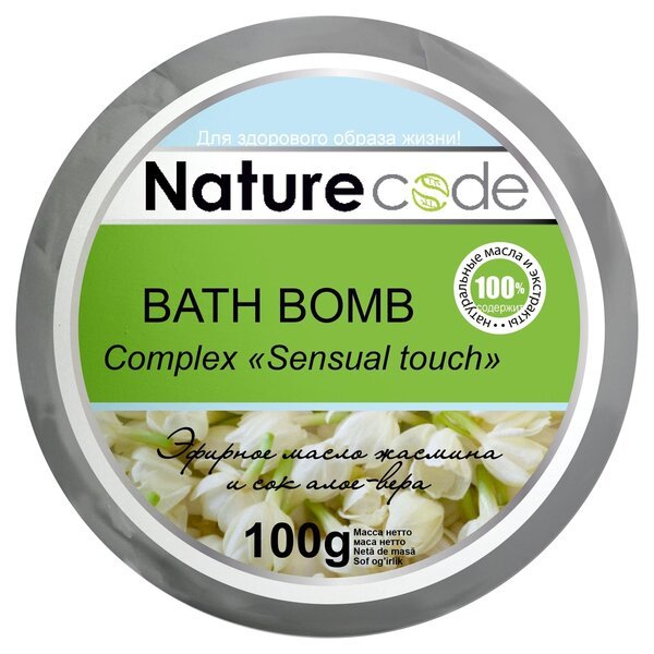 

Бомба для ванн Nature Code Сomplex Sentusal touch 100г
