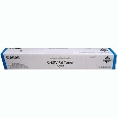 Тонер-картридж лазерний Canon C-EXV64 C3922i/3926i/3930i/3935i (25500 стор.) Cyan (5754C002)фото1