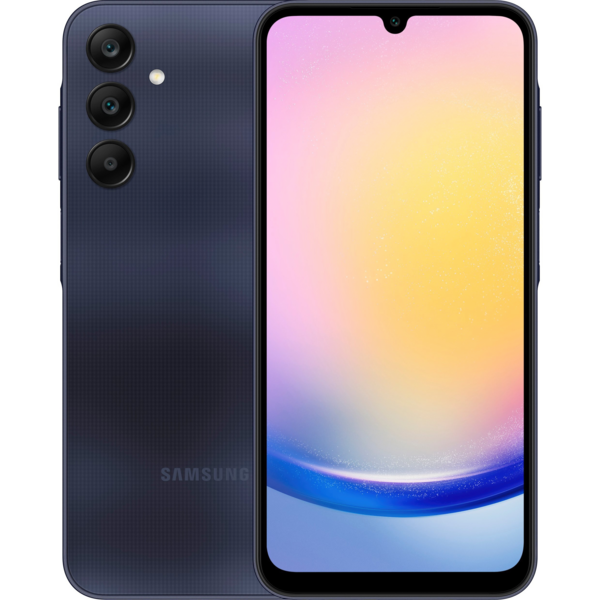 Смартфон Samsung Galaxy A25 5G 6/128GB Black (SM-A256BZKDEUC)