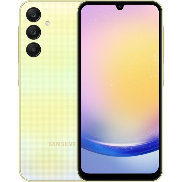 Акція на Смартфон Samsung Galaxy A25 5G 6/128GB Yellow (SM-A256BZYDEUC) від MOYO