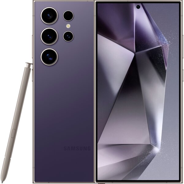 Акція на Смартфон Samsung Galaxy S24 Ultra 12/256GB Titanium Violet (SM-S928BZVGEUC) від MOYO
