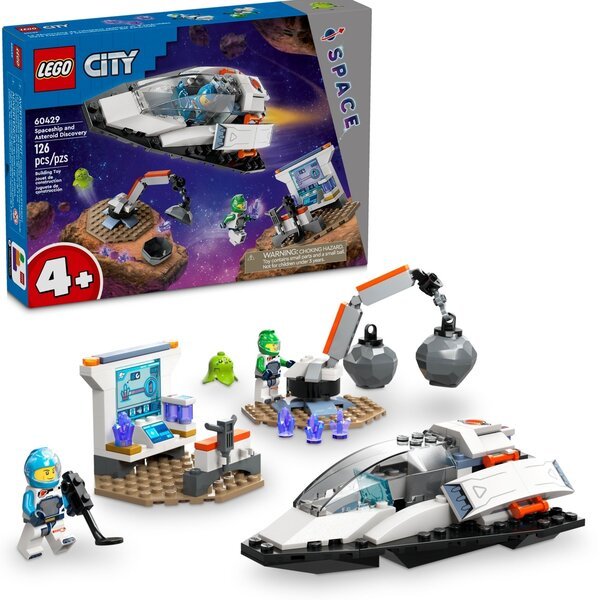 Акція на LEGO City Космический корабль и исследование астероида 60429 від MOYO