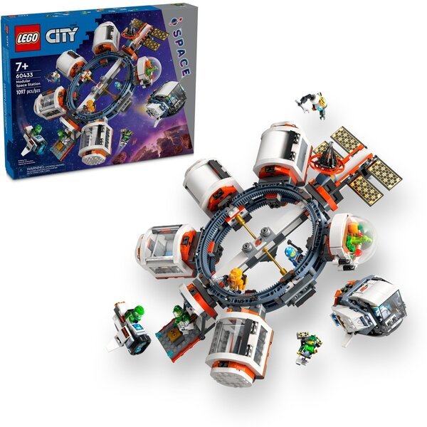 Акція на LEGO City Модульная космическая станция 60433 від MOYO