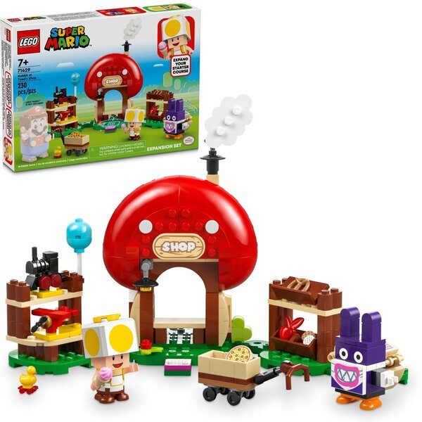 Акція на Конструктор LEGO Super Mario Nabbit в магазине Toad. Дополнительный набор 71429 від MOYO