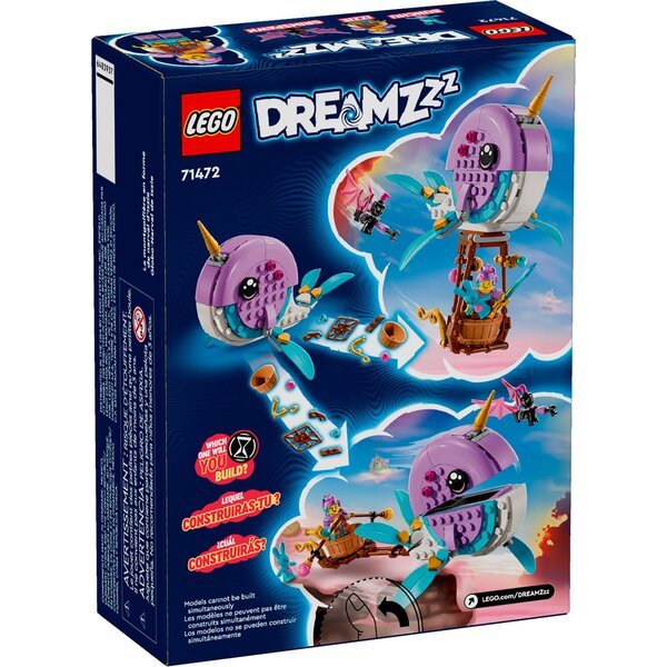 Акція на LEGO DREAMZzz Воздушный шар Иззи «Нарвал» 71472 від MOYO