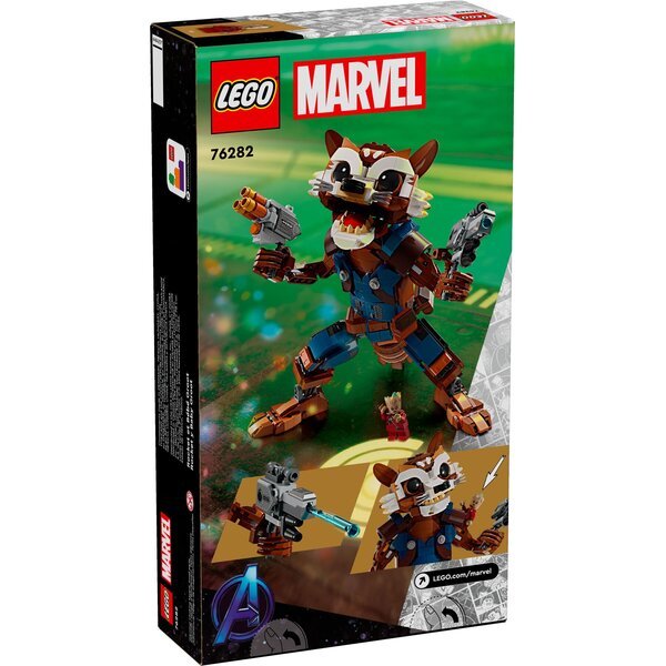 Акція на LEGO Marvel Ракета й малыш Грут 76282 від MOYO