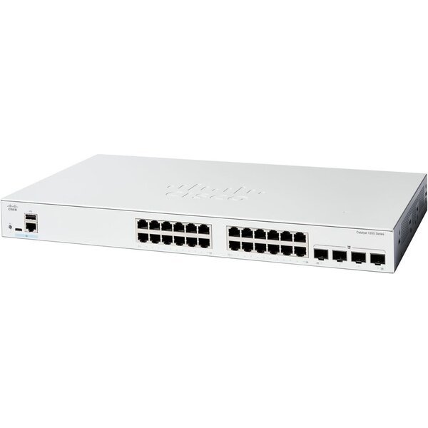 Коммутатор Cisco Catalyst 1200 24-port GE, 4x1G SFP (C1200-24T-4G)