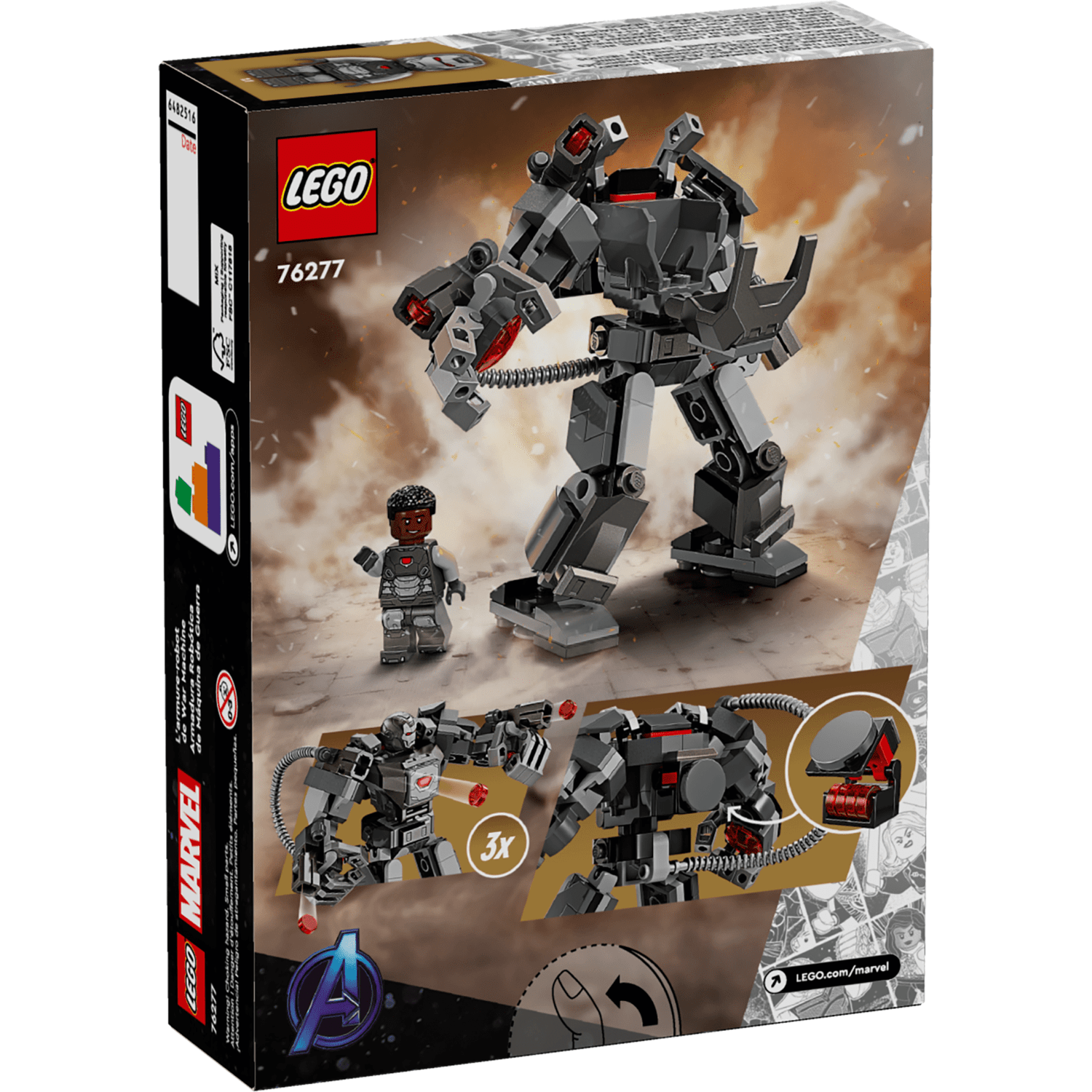 LEGO Marvel Робот Боевой машины 76277 фото 