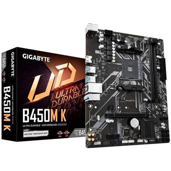 

Материнская плата GIGABYTE B450M_K sAM4 b450 2xDDR4 HDMI mATX