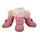 Ботинки для малых пород собак Ruispet с утеплением 4 шт/упак. розовые 3.5*2.7см №1