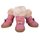 Ботинки для малых пород собак Ruispet с утеплением 4 шт/упак. розовые 4.8*3.9см №4