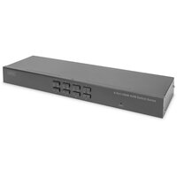 Комутатор DIGITUS 19`` HDMI KVM, 8 Port, 4K (DS-12910)
