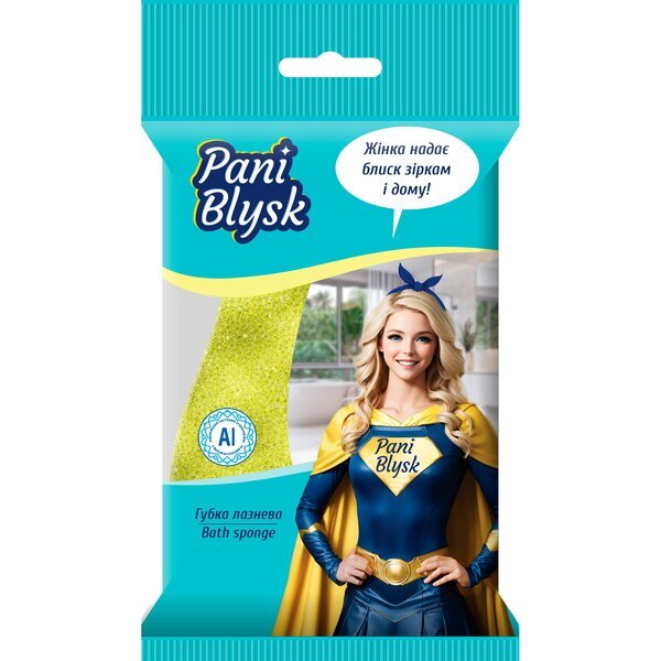 Губка банная Pani Blysk