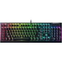 Ігрова клавіатура Razer BlackWidow V4 X, 110key, Yellow Switch, USB-A, EN/RU, RGB, Black (RZ03-04702500-R3R1)